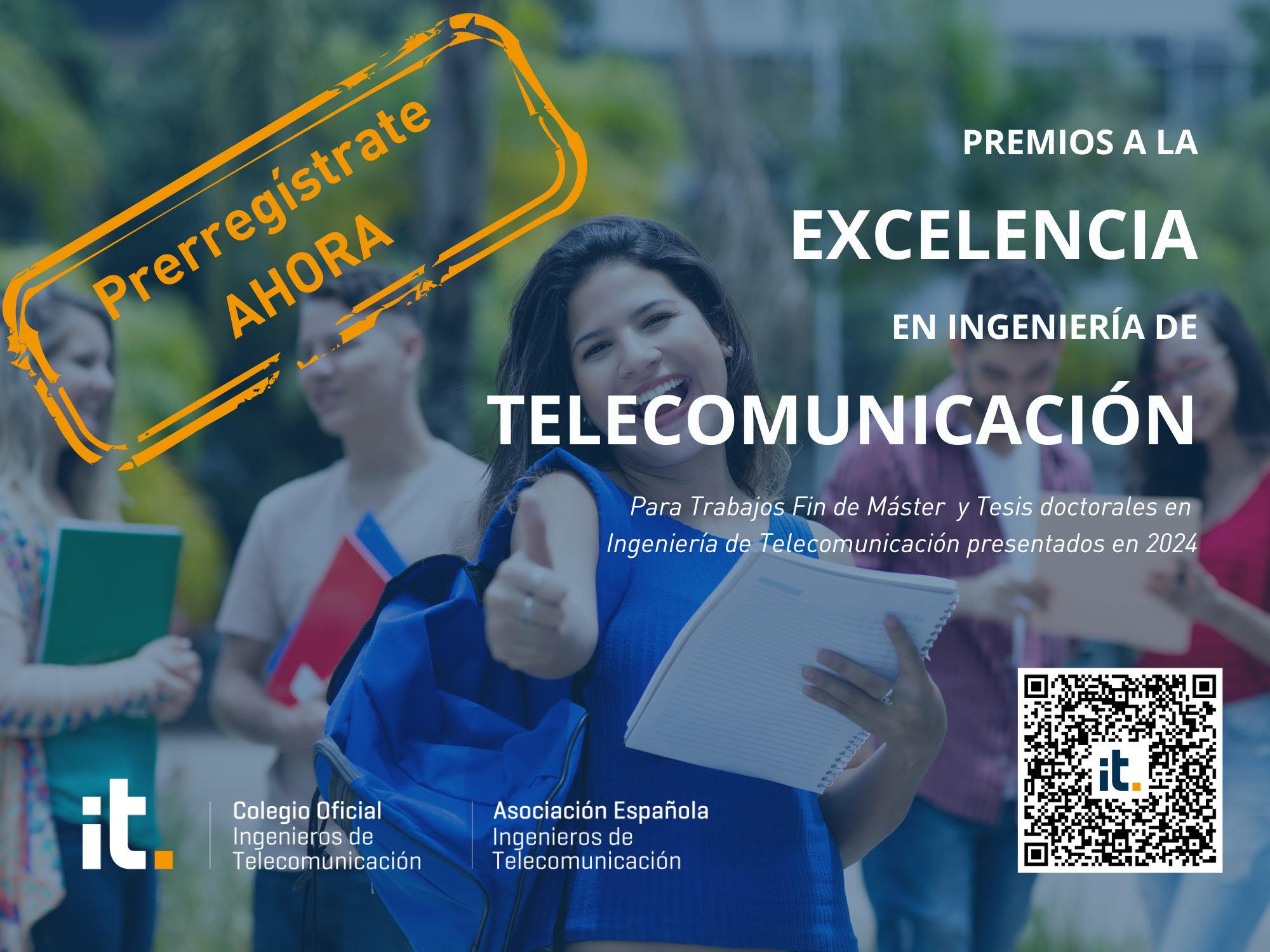 Imagen de Convocatoria XLV de los Premios a la Excelencia en Ingeniería de Telecomunicación (Edición 2024)